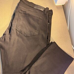 PAIGE Charcoal Denim Pants